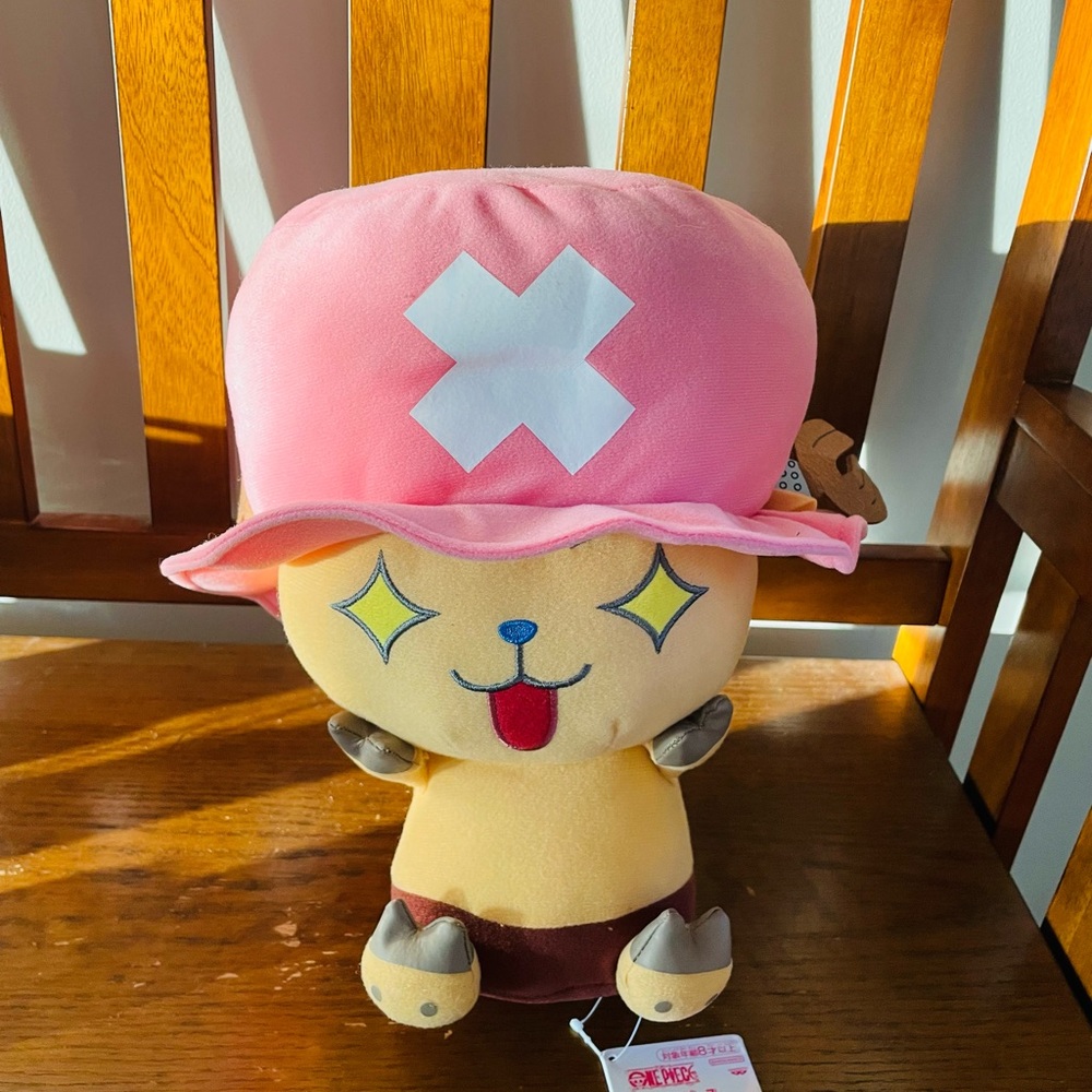 One piece Mecha Deka Tony Chopper big 12” plush